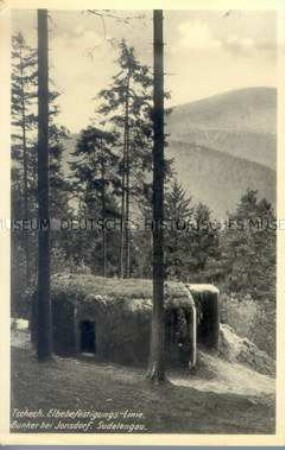 Bunker im tschechischen Grenzbfestigungsgürtel, Sudetenland