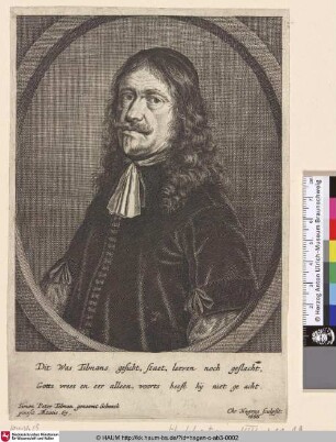 [Bildnis Simon Peter Tileman, gen. Schenck]