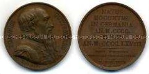 Series numismatica universalis virorum illustrium, Medaille auf Johannes Gutenberg
