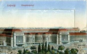 Leipzig. Hauptbahnhof