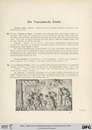 Die Venezianische Schule (Nr. 429-430)