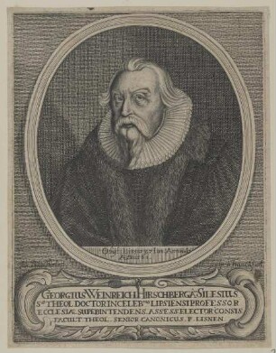 Bildnis des Georgius Weinrich