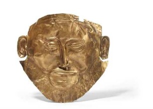 Totenmaske des Agamemnon (galvanoplastische Nachbildung)