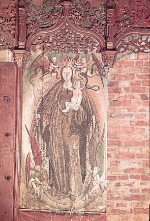 Madonna auf der Mondsichel