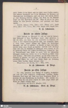 Vorrede zur elften Auflage