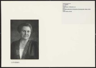 Katharina von Haxthausen