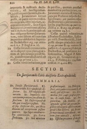 Sectio II. De Jurejurando Litis decisorio Extrajudiciali.