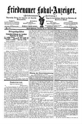 Nr. 272, 20.11.1914