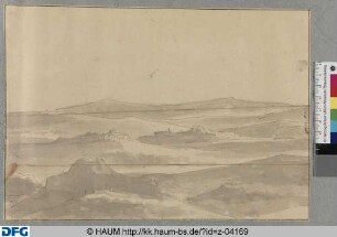 Dörfer in Landschaft. Maschinen-Teil