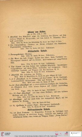 [von Achen-Zuccaro] (Nr. 1 - 288)