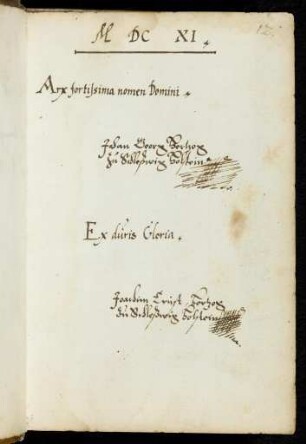 12r, Johann Georg, Schleswig-Holstein, Herzog und Joachim Ernst, Schleswig-Holstein, Herzog