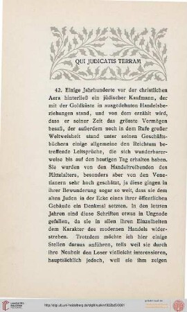 III. Qui Judicatis Terram. (Ihr die auf Erden richtet)