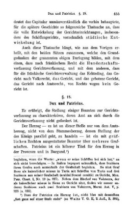 §. 18. Dux und Patricius