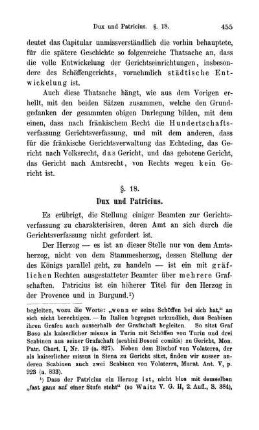 §. 18. Dux und Patricius