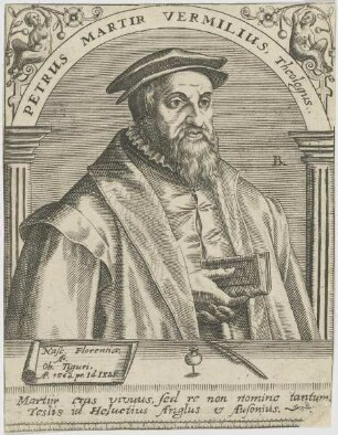 Bildnis des Petrus Martir Vermilius