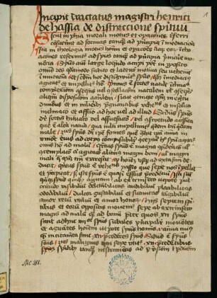1r-15v, De discretione spirituum