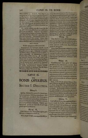 Caput IX. De Bonis Operibus.