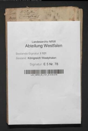 Mastnutzung und Verpachtung in der Unterinspektion Büren