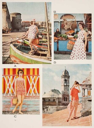 Modeaufnahme, Tearsheet (Mademoiselle)