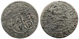 2 Schilling, Hzgl. Schleswig-Holstein-Gottorpische Linie, Christian Albrecht (1659 - 1694)
