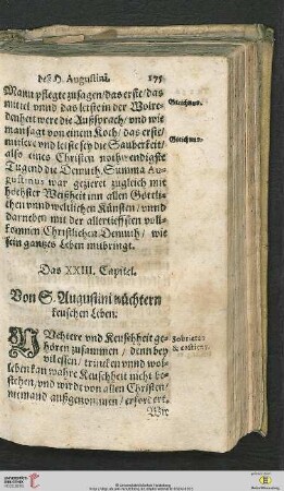 Das XXIII. Capitel