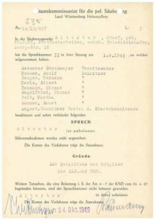Altvater, Josef