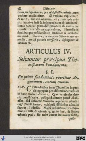 Articulus IV.