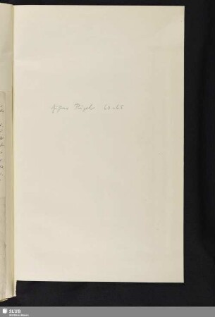 60-65. Flügel, Gustav Leberecht