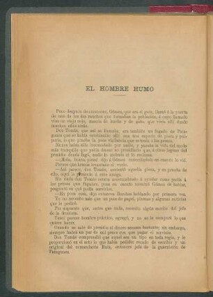 El hombre humo