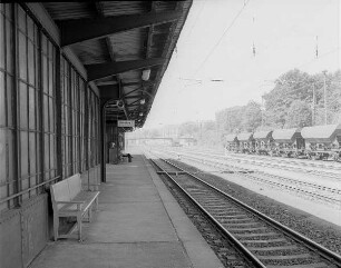 Freital-Potschappel Bahnhof , Bahnsteig