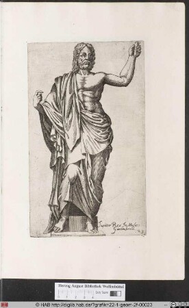 Statue des Jupiter.