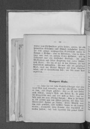 Ansgars Ende.