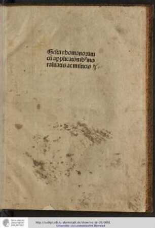 Gesta Romanorum