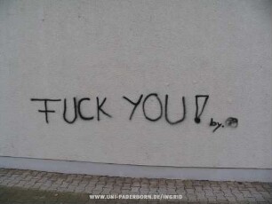 FUCK YOU! | by. unleserlich