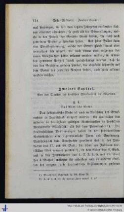 2. Von den Quellen des teutschen Strafrechtes im Einzelnen.