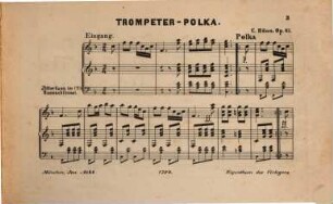 Trompeter-Polka : op. 61