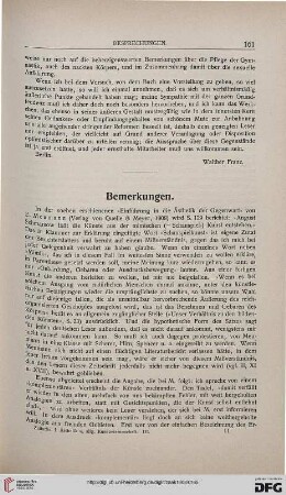 Bemerkungen