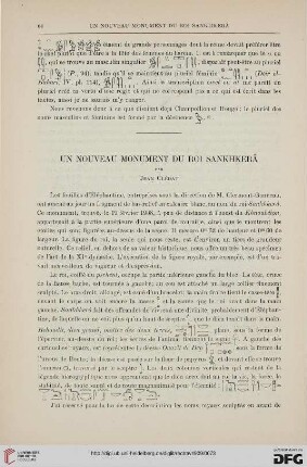 31: Un nouveau monument du roi Sankhkerâ