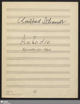 Aulodie - Mus.15446-S-502 : ob