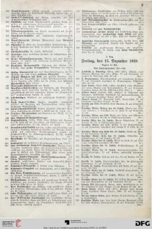 2. Tag. Freitag, den 13. Dezember 1940. Beginn 14 Uhr (Nr. 221-438)