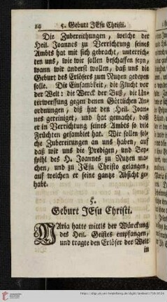 5. Geburt Jesu Christi