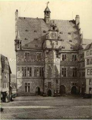 Ansicht des Marburger Rathauses