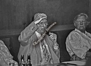2. Stormarner Kulturforum "5 Tage im Mai: Kriegsende in Stormarn": Podiumsdiskussion im Kreistagssitzungssaal: Zeitzeugen auf dem Podium