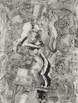 Abstrahierte Komposition "Young Woman"
