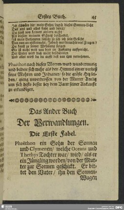 Das Andere Buch Der Verwandlungen