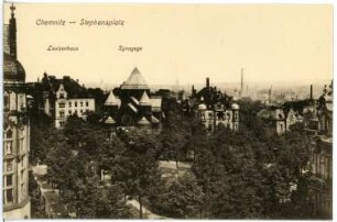 Chemnitz. Stephansplatz