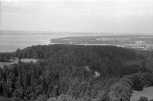 Andechs: Kloster, Fernblick von der Turmstube