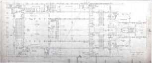 Döllgast, Hans; München; Basilika St. Bonifaz, Umplanung - Grundriss
