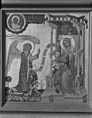 Hohenfurther Passionszyklus — Die Verkündigung an Maria