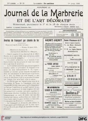 No. 35 (1er Avril 1905)